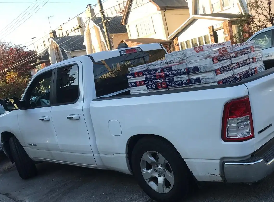 Asphalt shingles delivered — Sheepshead Bay, Brooklyn