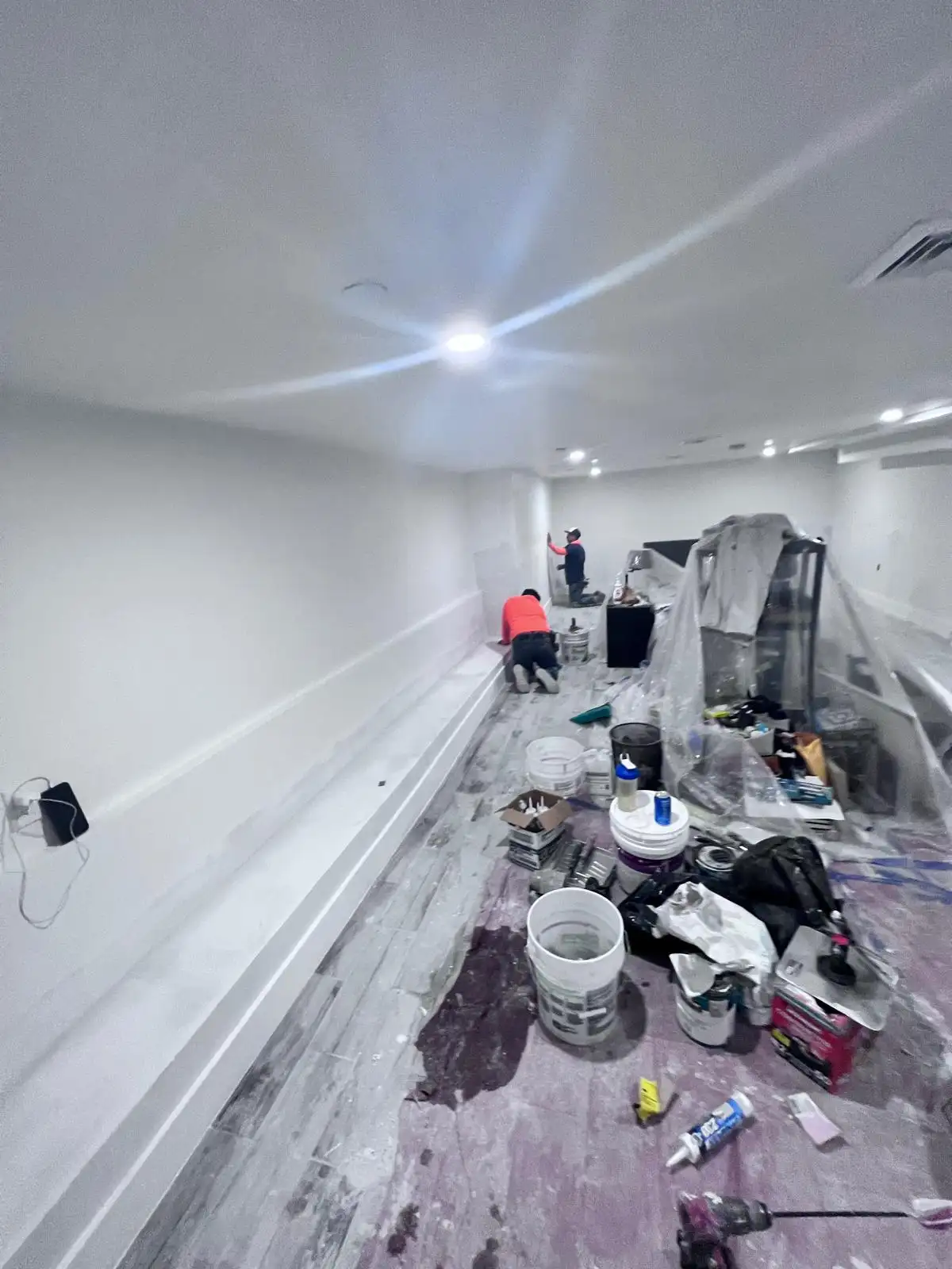 Basement during renovation — Bedford-Stuyvesant, Brooklyn