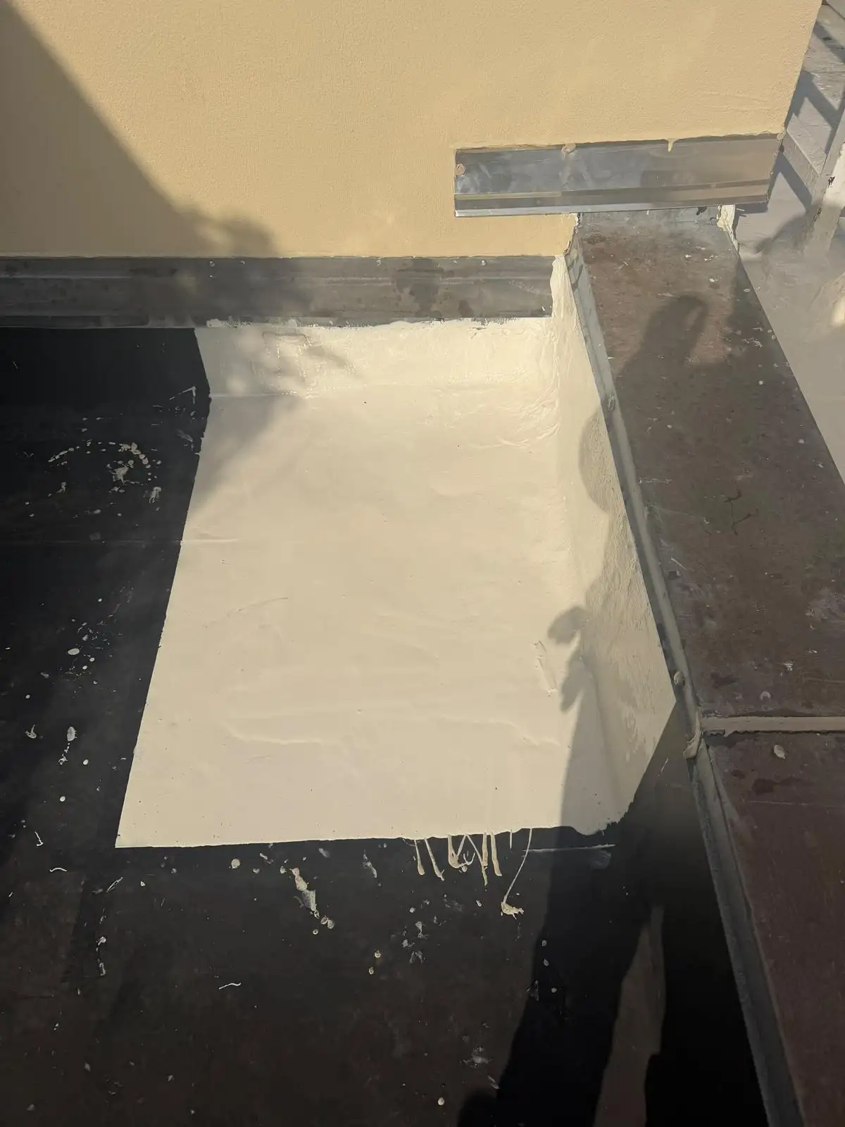 Bulkhead wall waterproofing prep — South Slope, Brooklyn