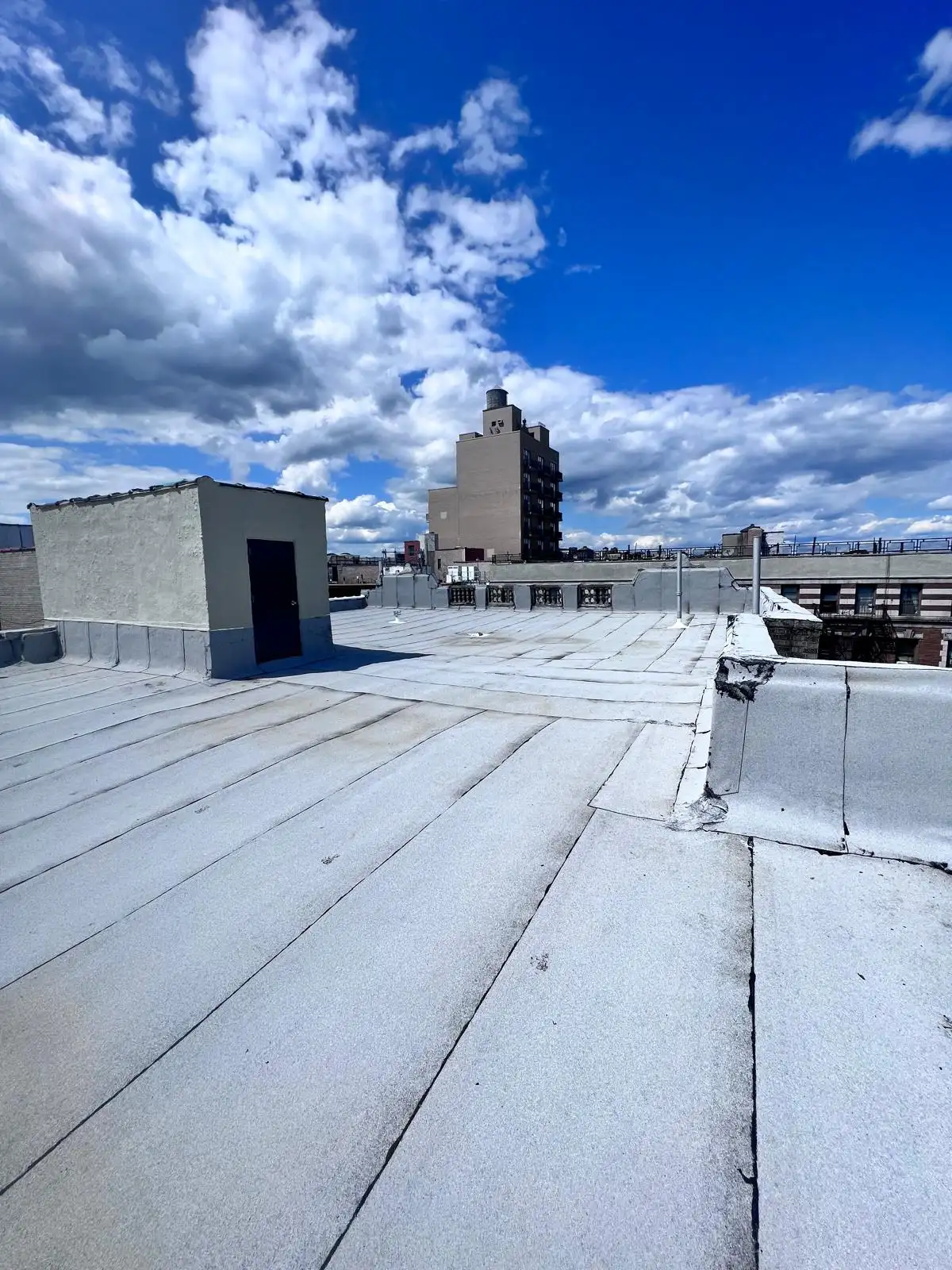 Finished roof and bulkhead — Washington Heights, Manhattan