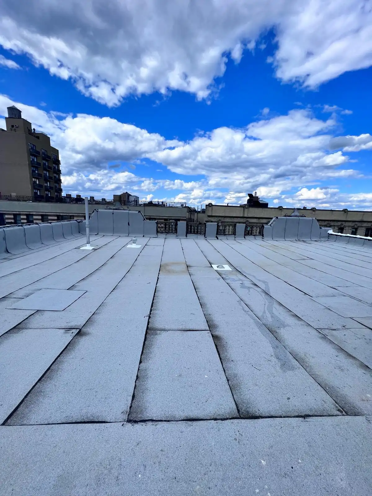 New modified bitumen roof — Washington Heights, Manhattan