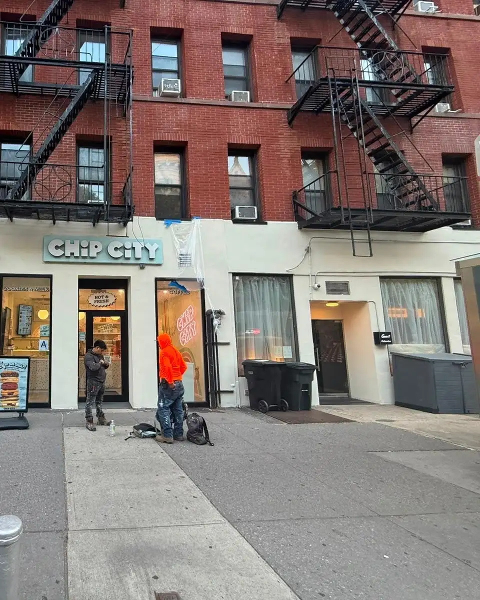 Restored storefront facade — Upper West Side, Manhattan