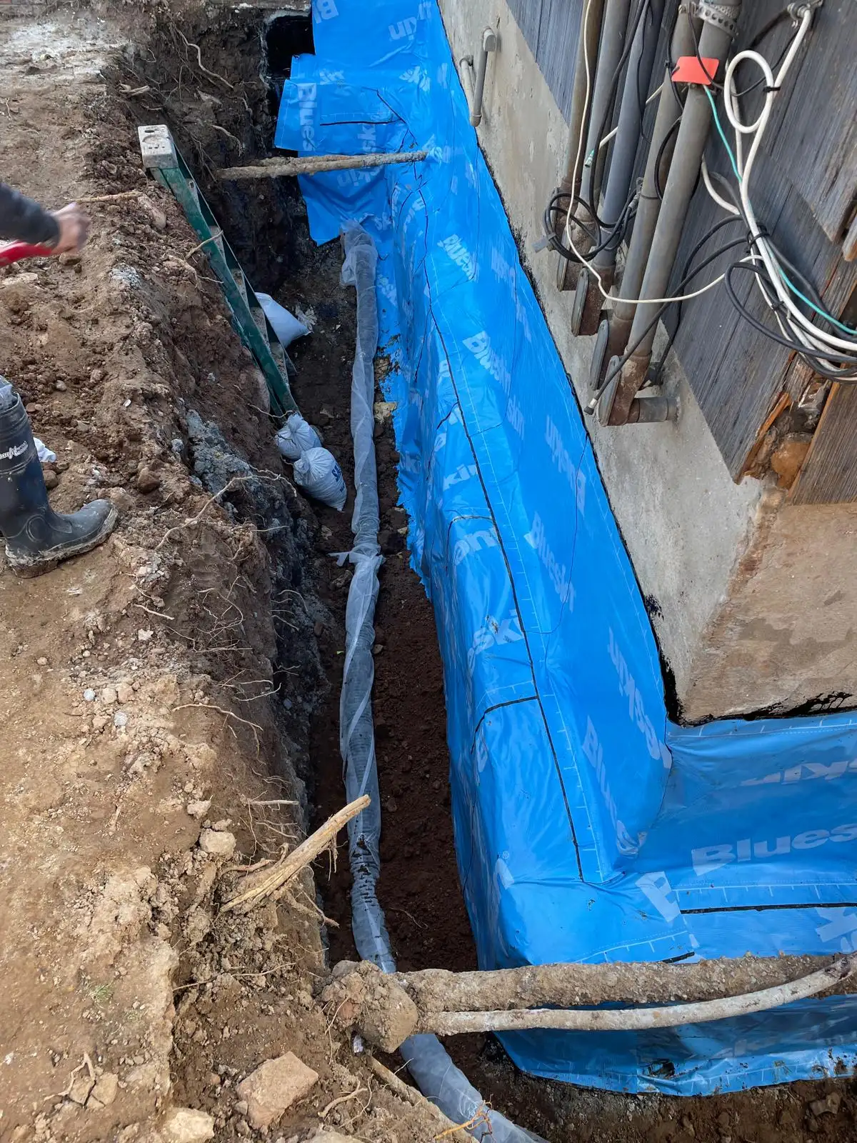 Rigid foam protection board — Stapleton, Staten Island